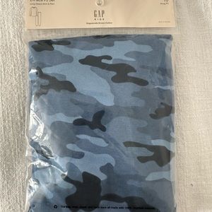 🆕 NWT Gap Kids  organic 2 piece long sleeve PJ set CAMO sz 10 New.